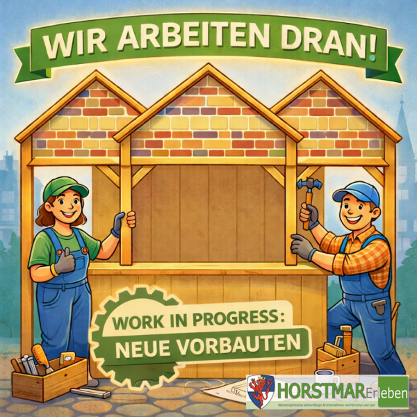 Work in Progress - Vorbauten für Marktbuden