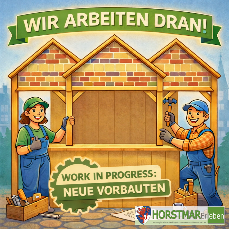 Work in Progress - Vorbauten für Marktbuden