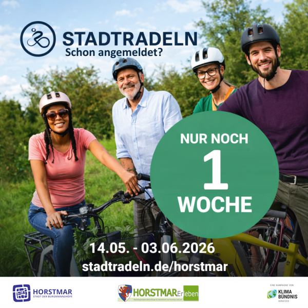 Horstmar macht sich bereit für das STADTRADELN 2026!