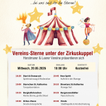 Vereins-Sterne unter der Zirkuskuppel